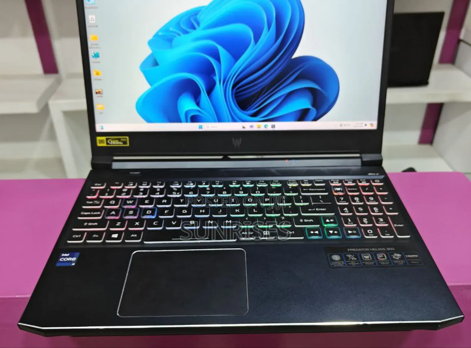 New Laptop Acer Predator Helios 300 16GB Intel Core I9 SSD 1T