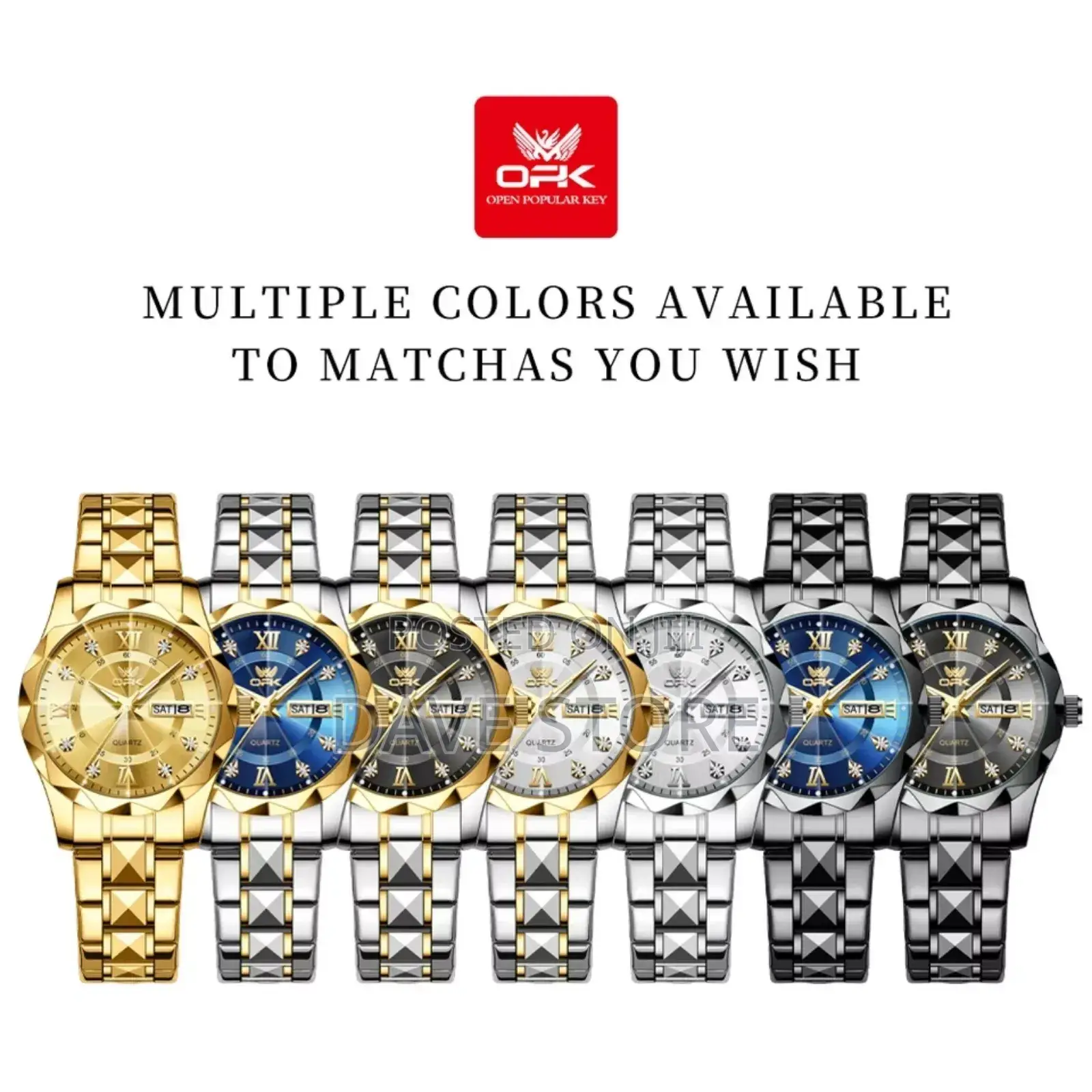 Poedagar Water Proof Luxury Watch