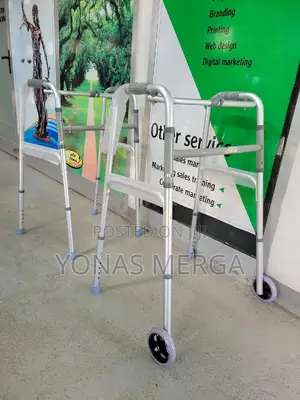 Photo - Wheeled Walker Steady Steps: Your Essential 4-Legged Walker