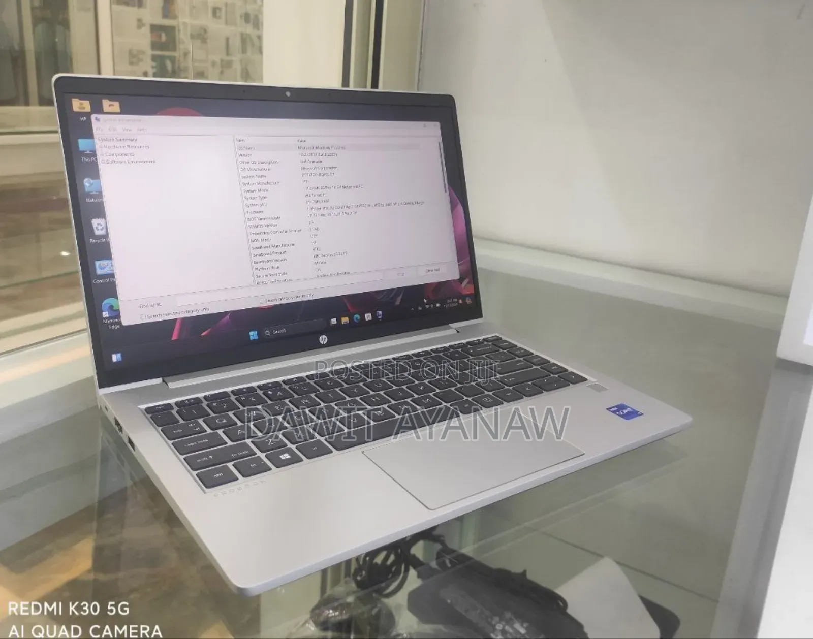 New Laptop HP ProBook 430 G8 16GB Intel Core I7 SSD 512GB