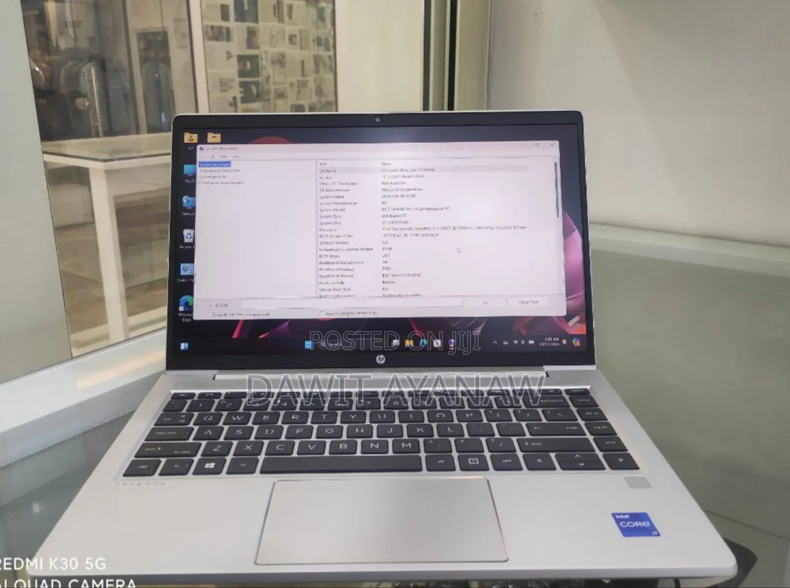 New Laptop HP ProBook 430 G8 16GB Intel Core I7 SSD 512GB