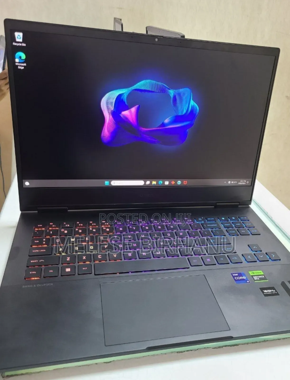 New Laptop HP Omen 17 16GB Intel Core I9 SSD 1T
