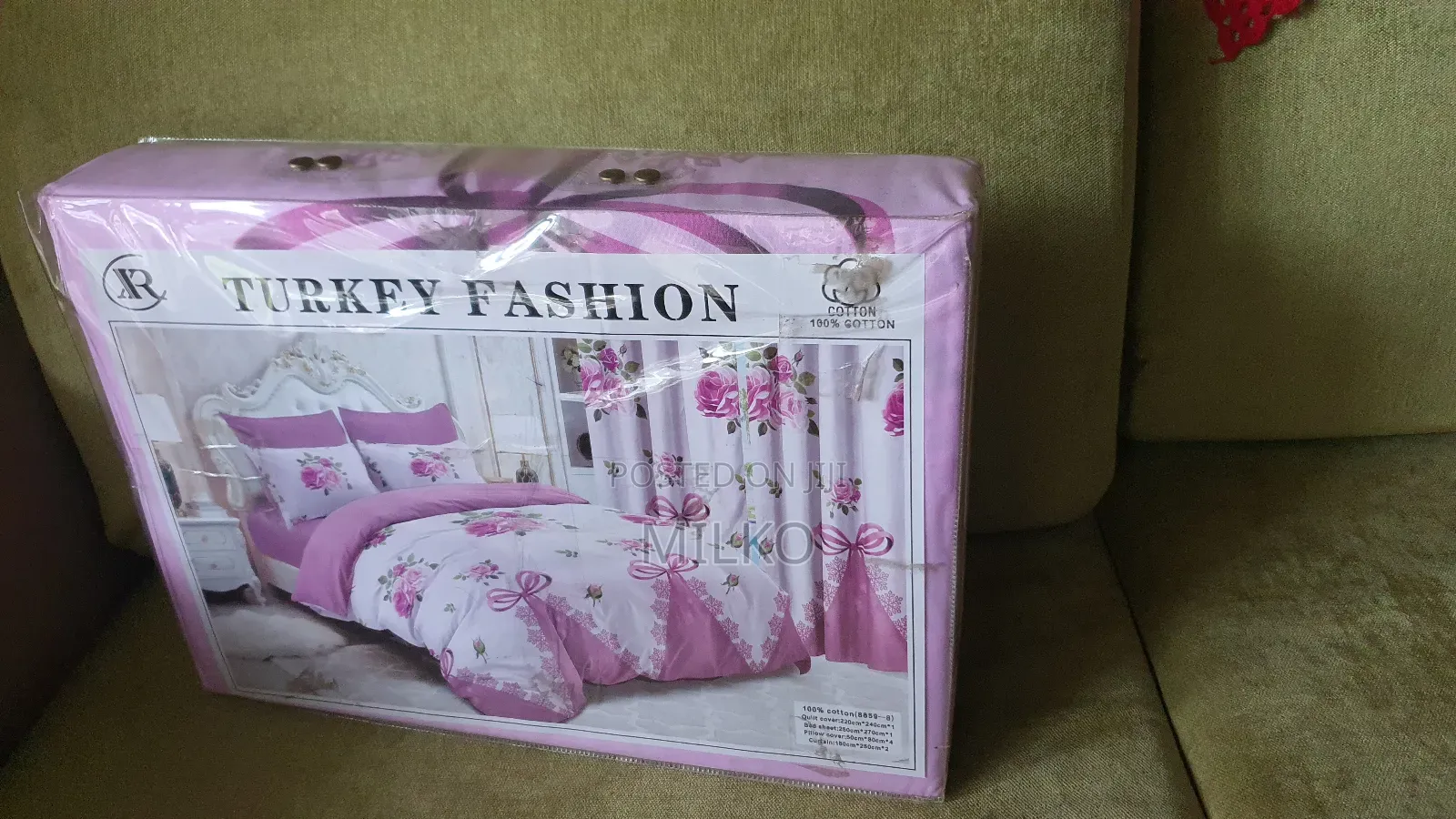 Turkey Fashion Bed Sheet Packaging