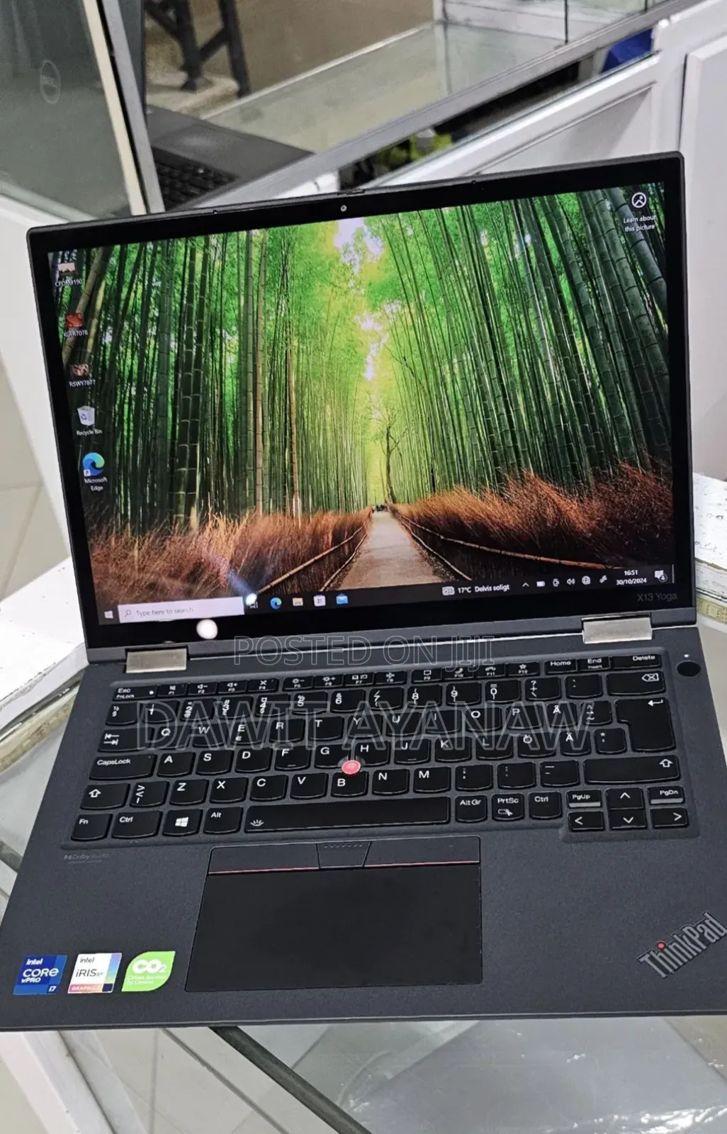New Laptop Lenovo Thinkpad X13 Yoga 16GB Intel Core I7 SSD 512GB