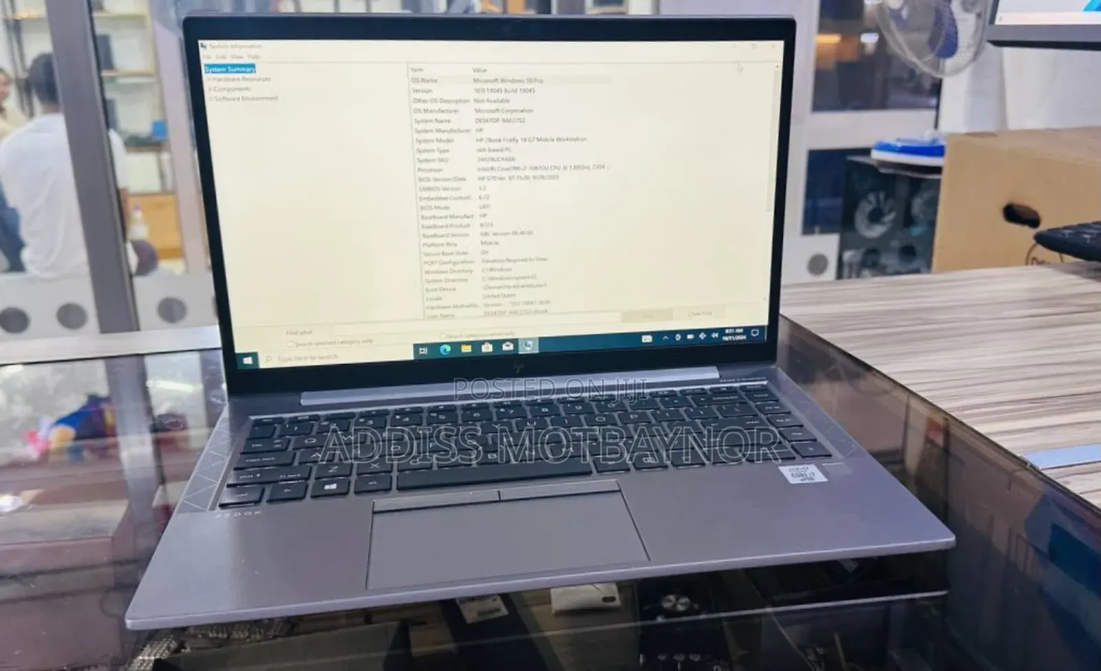 New Laptop HP ZBook Firefly 16inch G9 16GB Intel Core I7 SSD 512GB