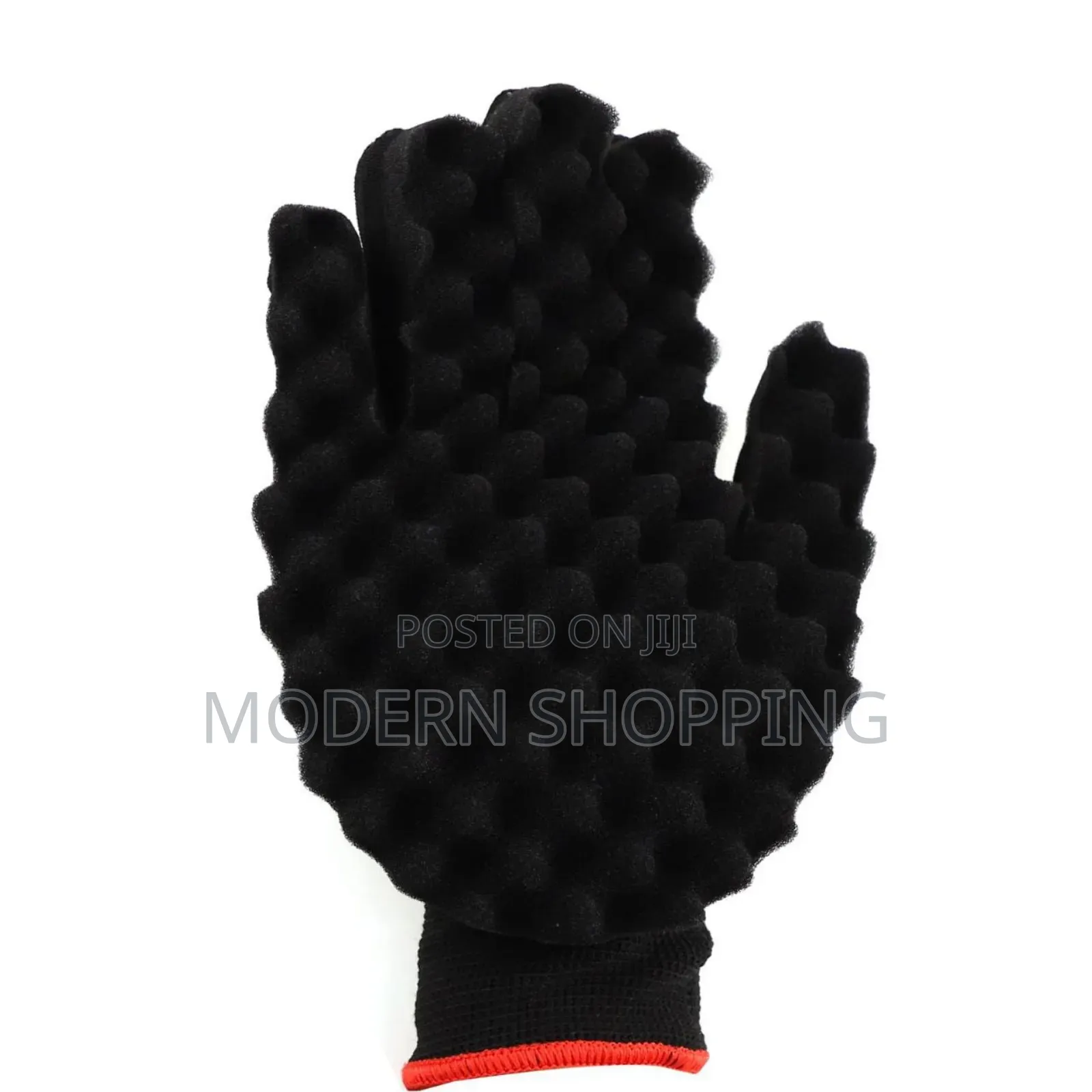 1pcs Double-Sided Hair Curl Twist Sponge Gloves