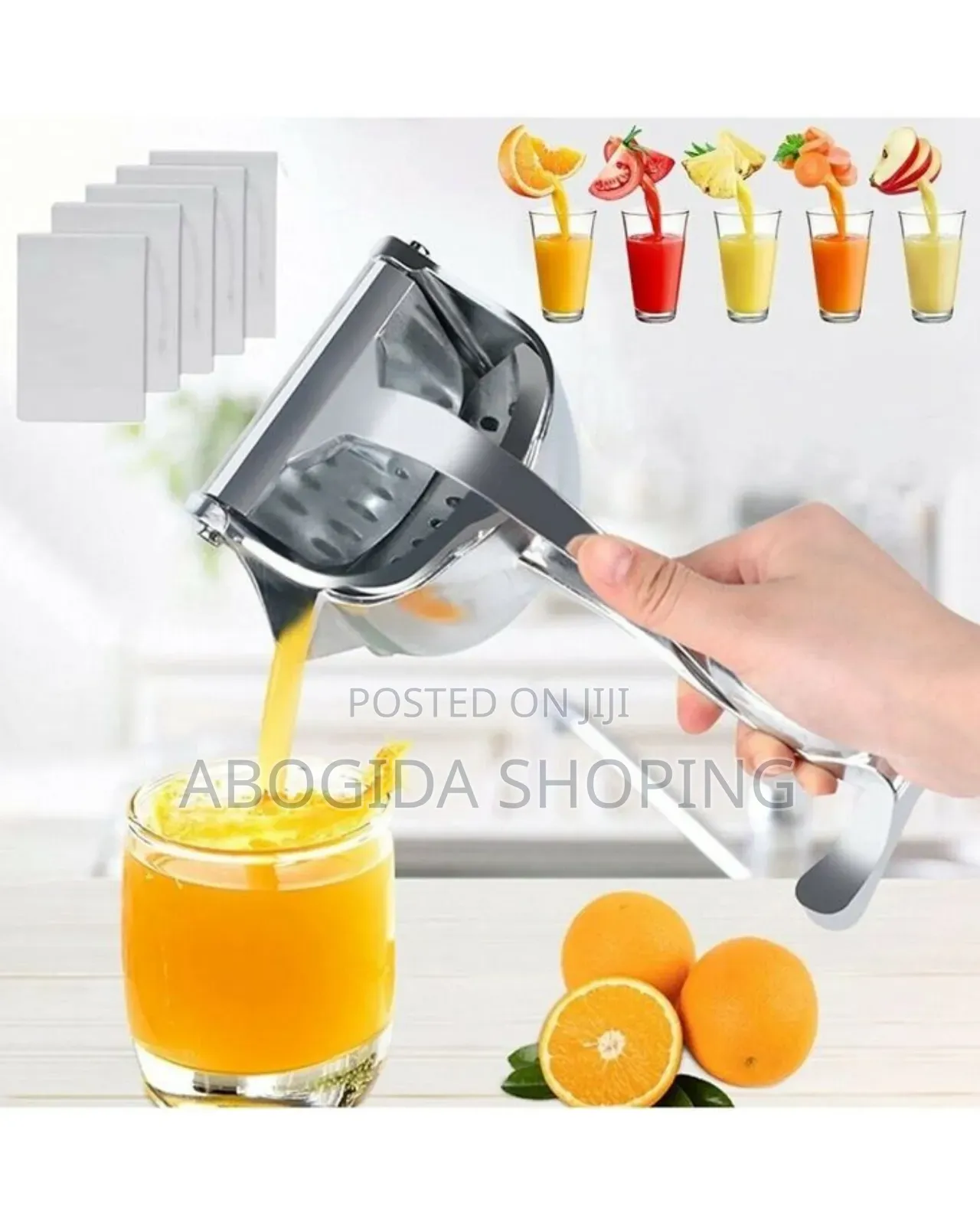 Durable Aluminum Juicer for All Fibrous Fruits