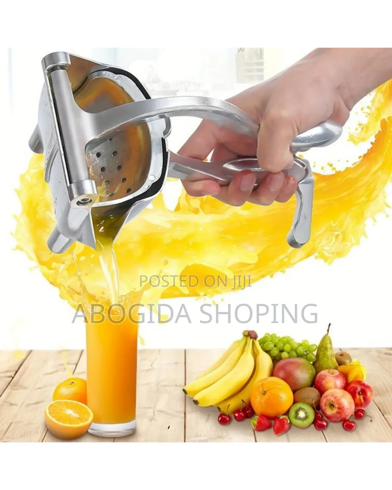 Efficient Manual Juicer for Fresh Juice Anytime