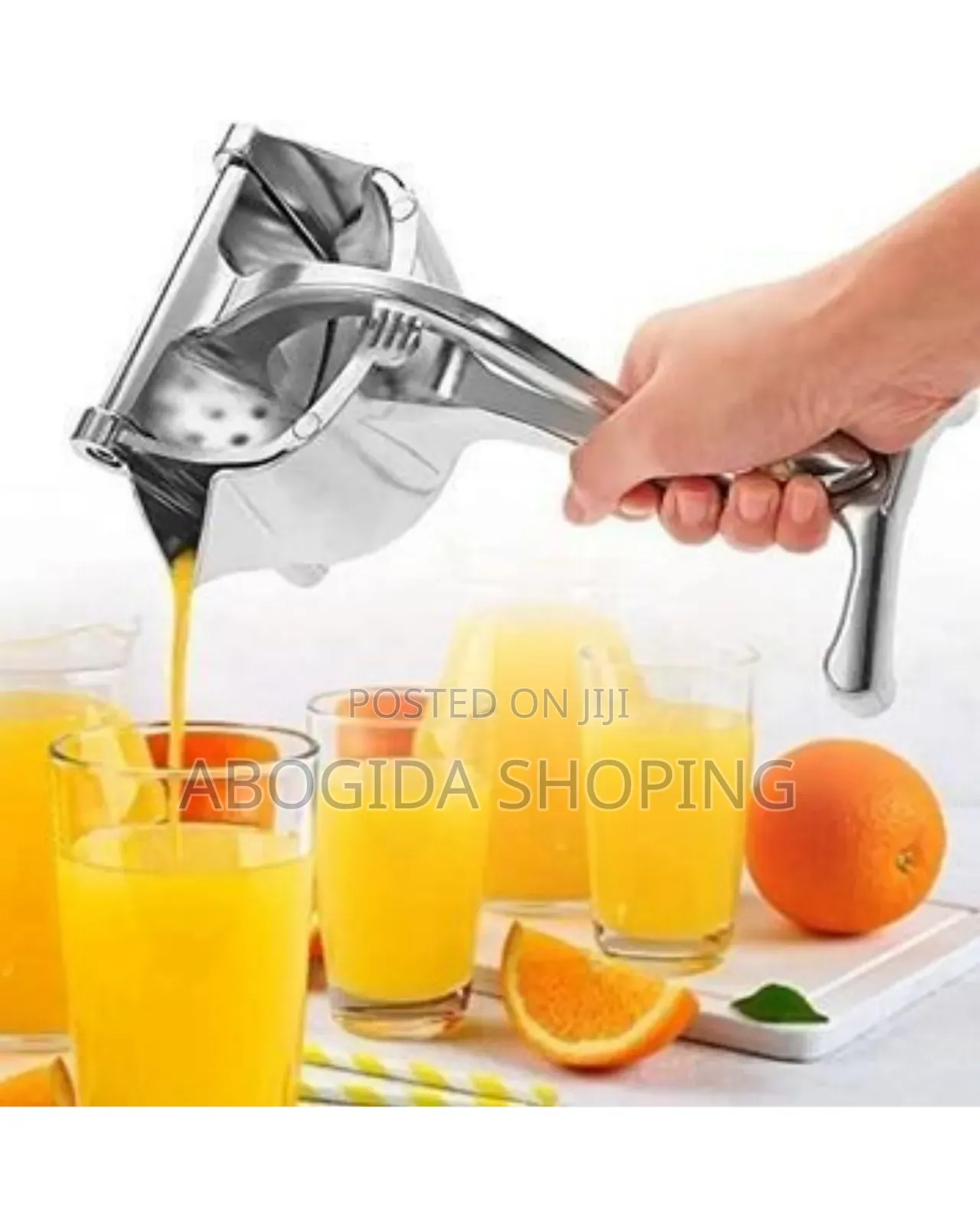 Perfect Aluminum Fruit Press for Homemade Juices