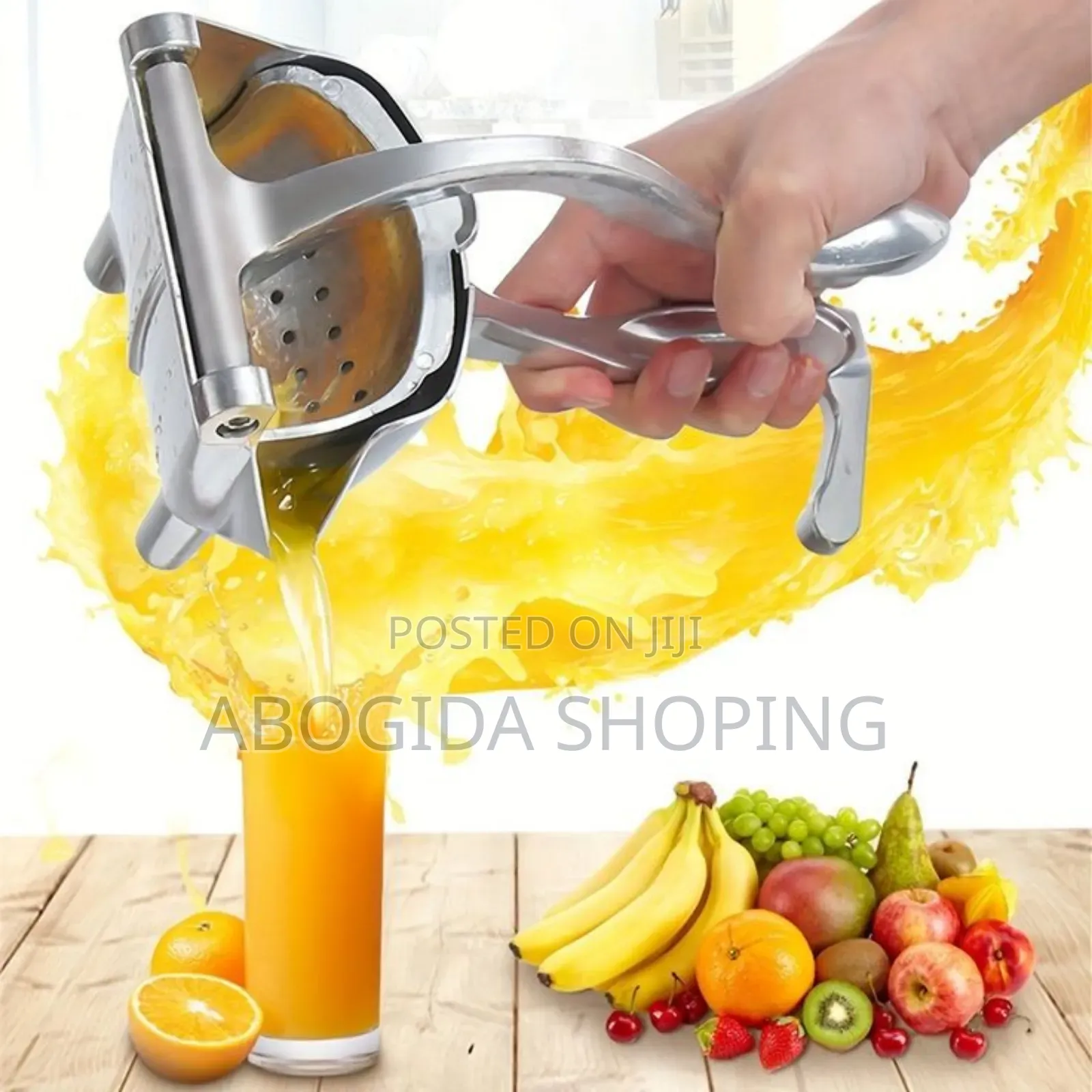 Aluminum Fruit Press for Fresh Citrus and Fiber Fruits