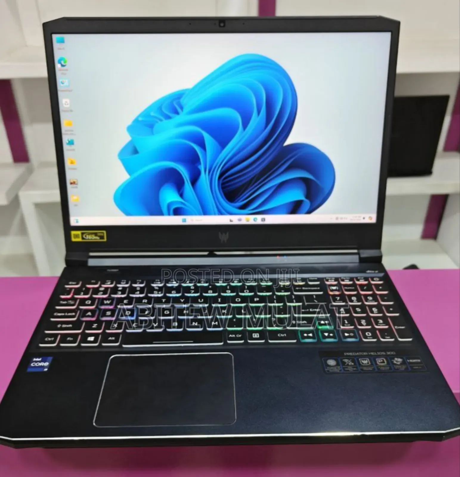 New Laptop Acer Predator Helios 300 16GB Intel Core I9 SSD 512GB