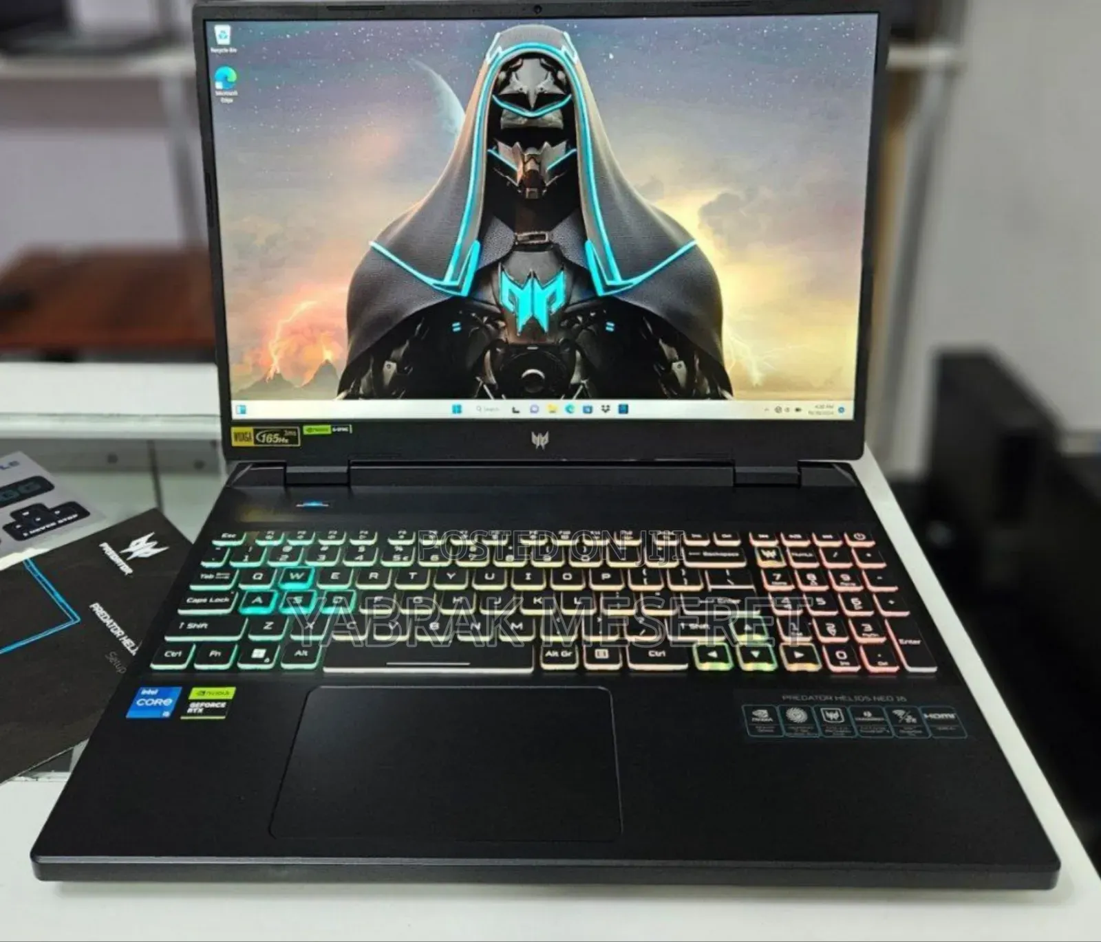 New Laptop Acer Predator Helios Neo 16 16GB Intel Core I5 SSD 512GB
