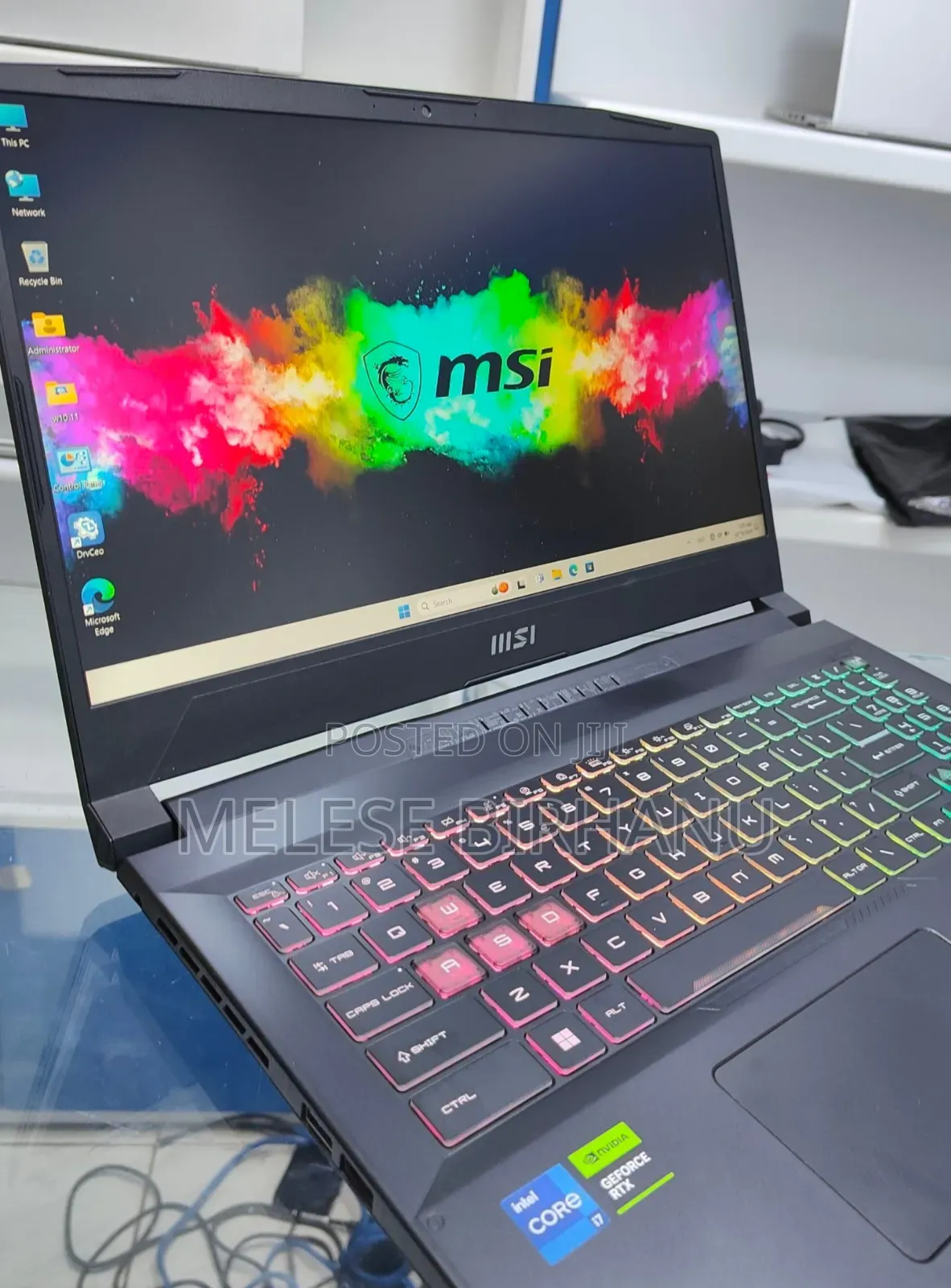 New Laptop MSI Katana 15 32GB Intel Core I7 SSD 1T