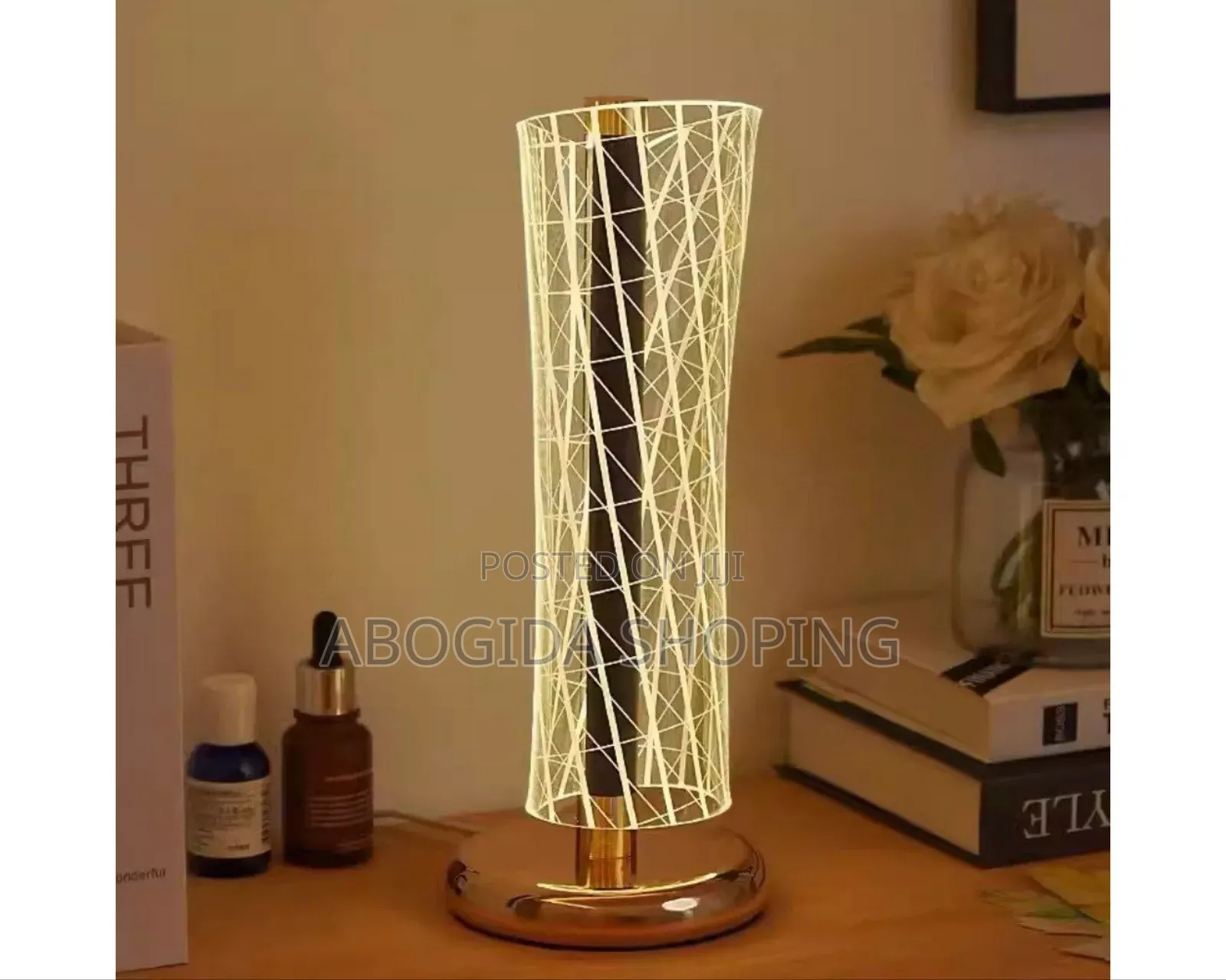 Stylish Color-Changing LED Crystal Lamp for Any Room
