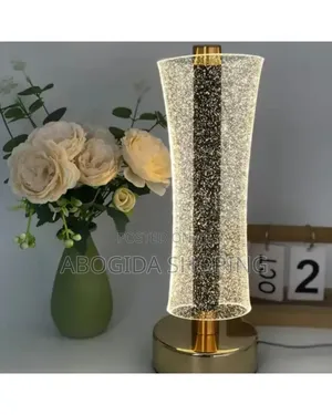 Photo - Modern LED Crystal Table Lamp: A Stylish Addition