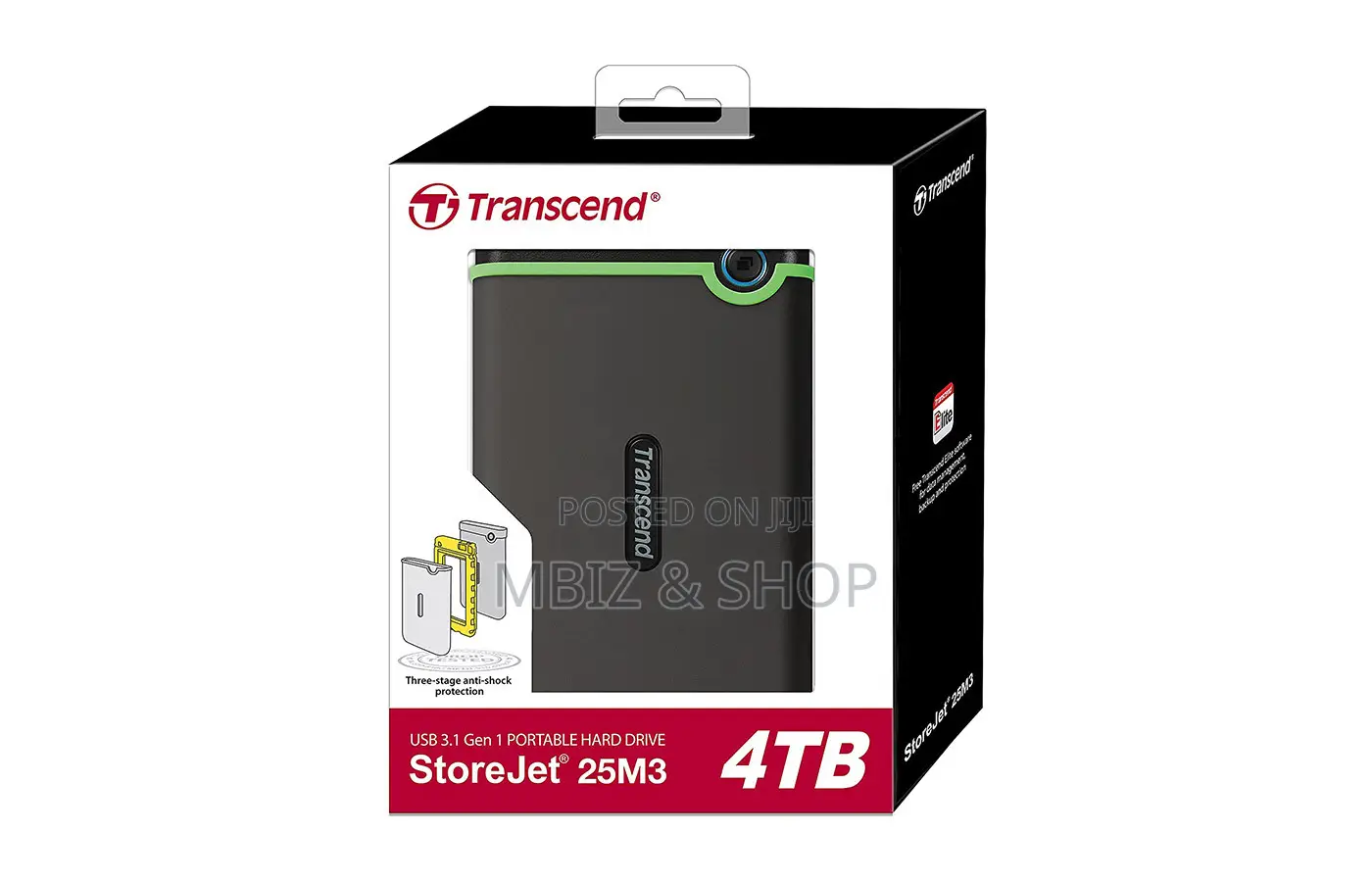 External Hard Disk Drive 4TB