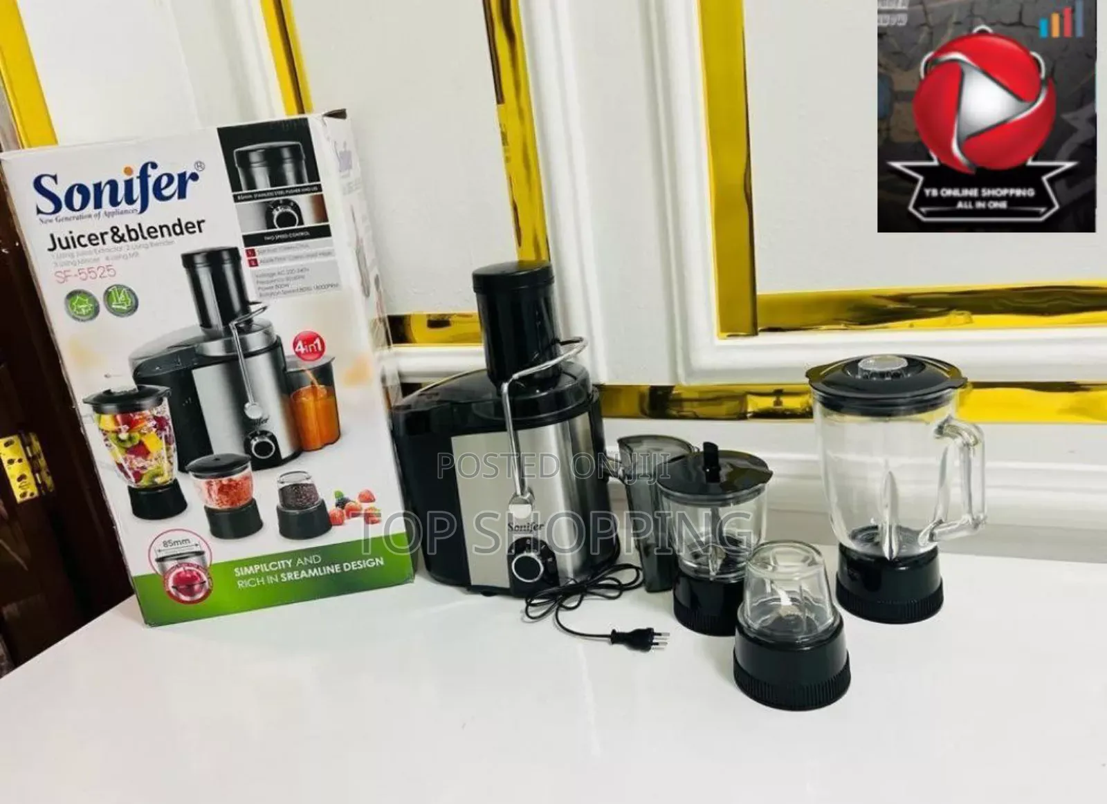 Sonifer Juicer and Blender 4 in 1