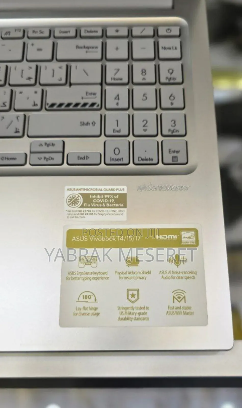 New Laptop Asus VivoBook 15 X505BA 8GB Intel Core I5 SSD 512GB