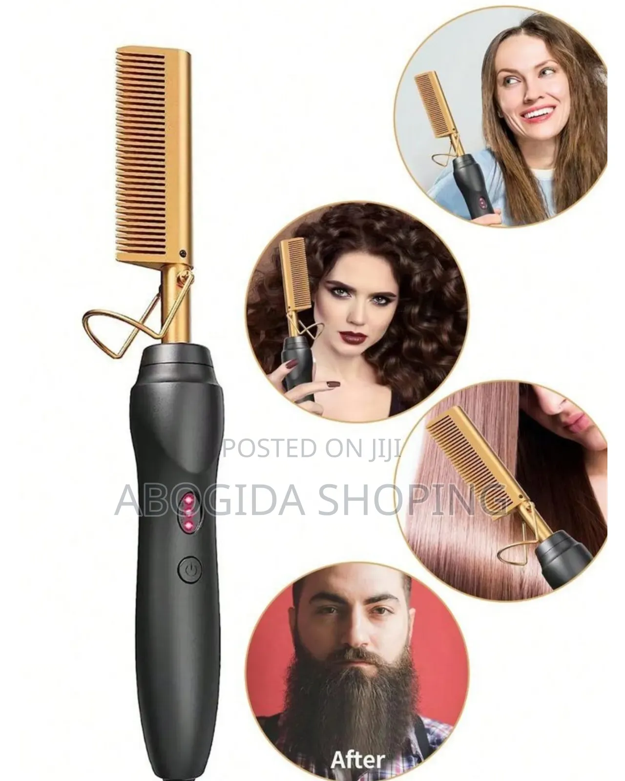 Achieve Sleek Hair With Our Electric Hot Comb