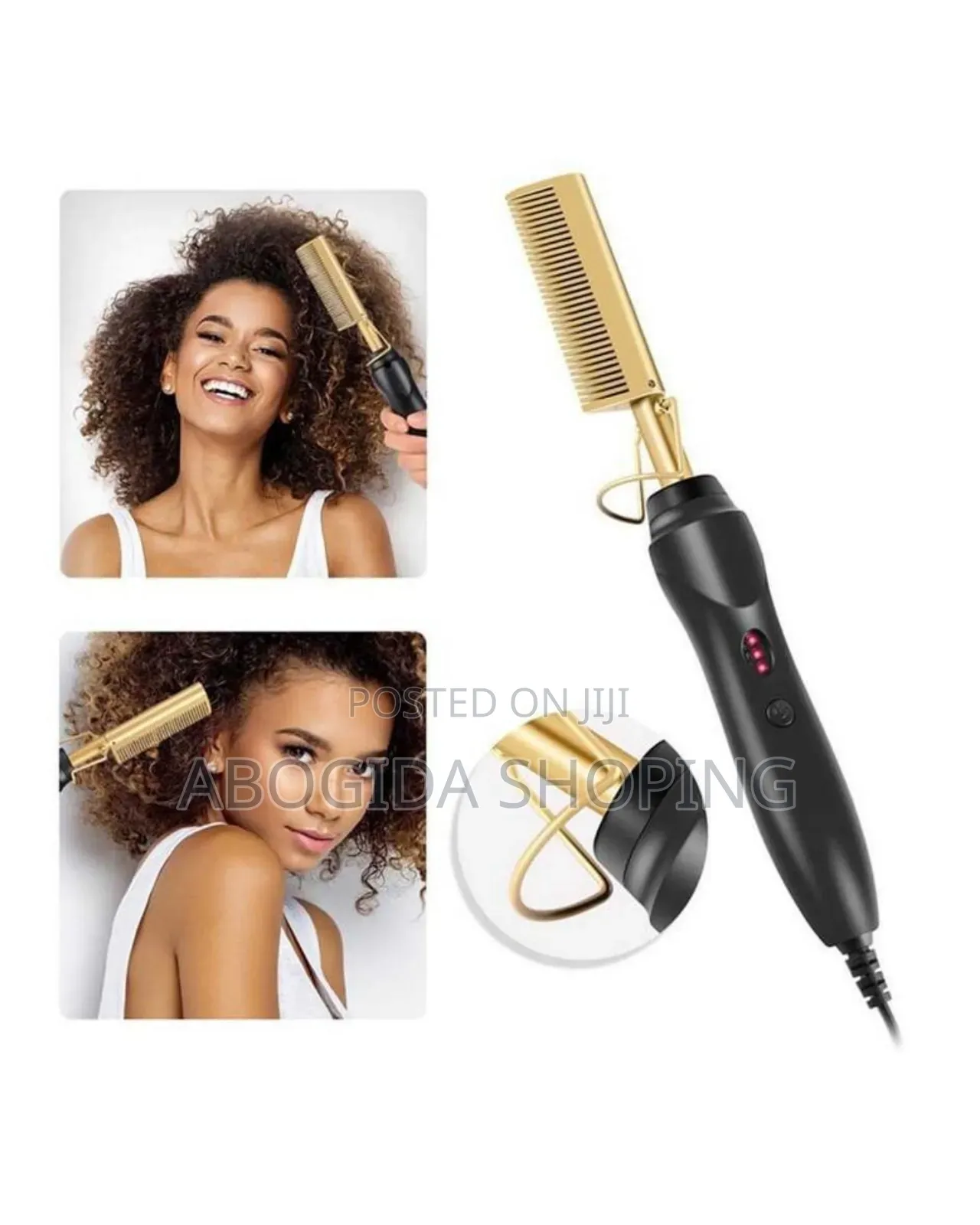 Electric Hair Comb: Straighten Your Hair Fast