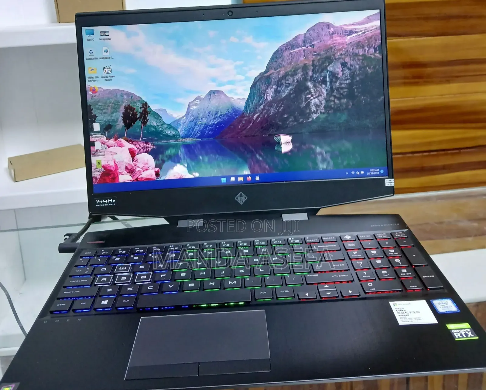 New Laptop HP Omen 15 16GB Intel Core I7 SSD 512GB