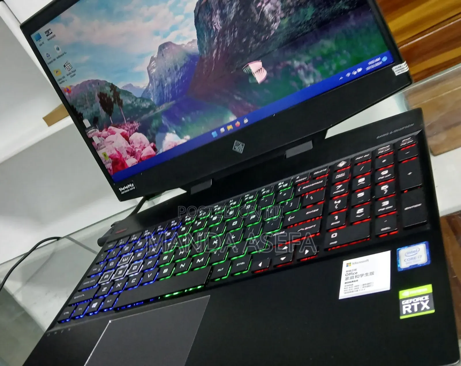 New Laptop HP Omen 15 16GB Intel Core I7 SSD 512GB