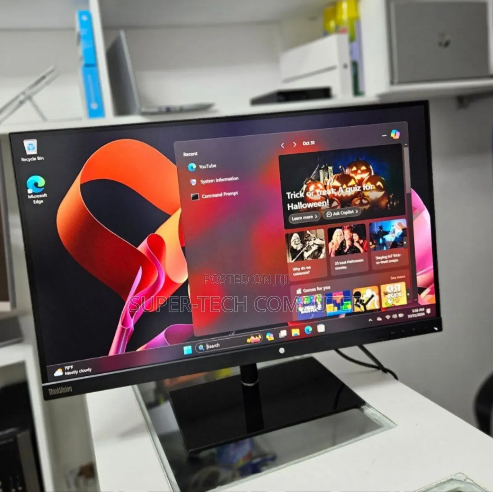 Lenovo Thinkvision 27 Inchi Resolution Monitor