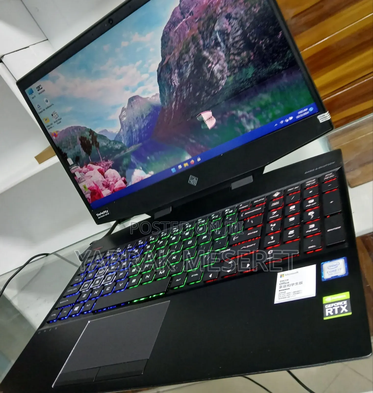 New Laptop HP Omen X 16GB Intel Core I7 SSD 512GB