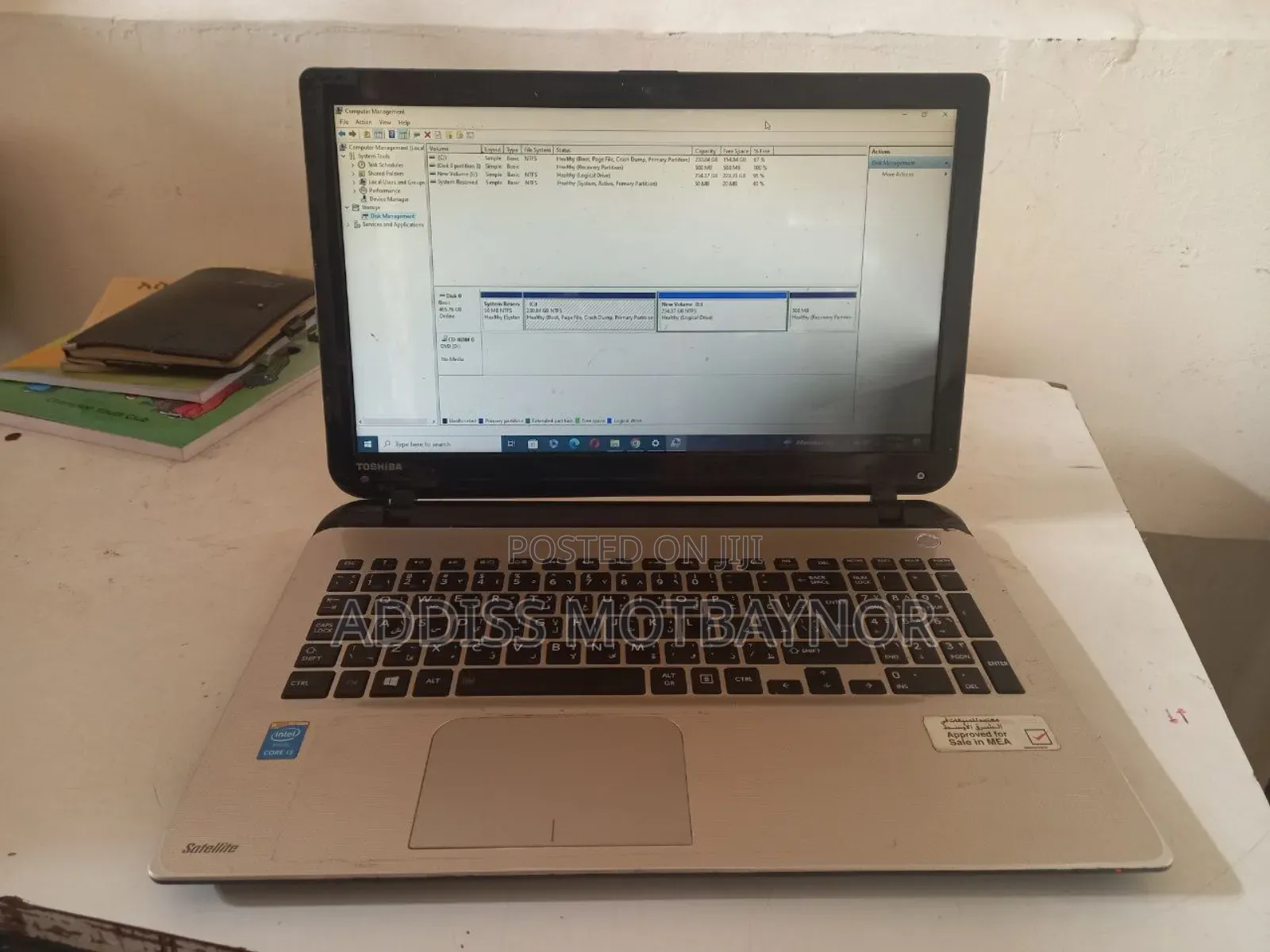 New Laptop Toshiba Satellite C55 16GB Intel Core I3 HDD 500GB