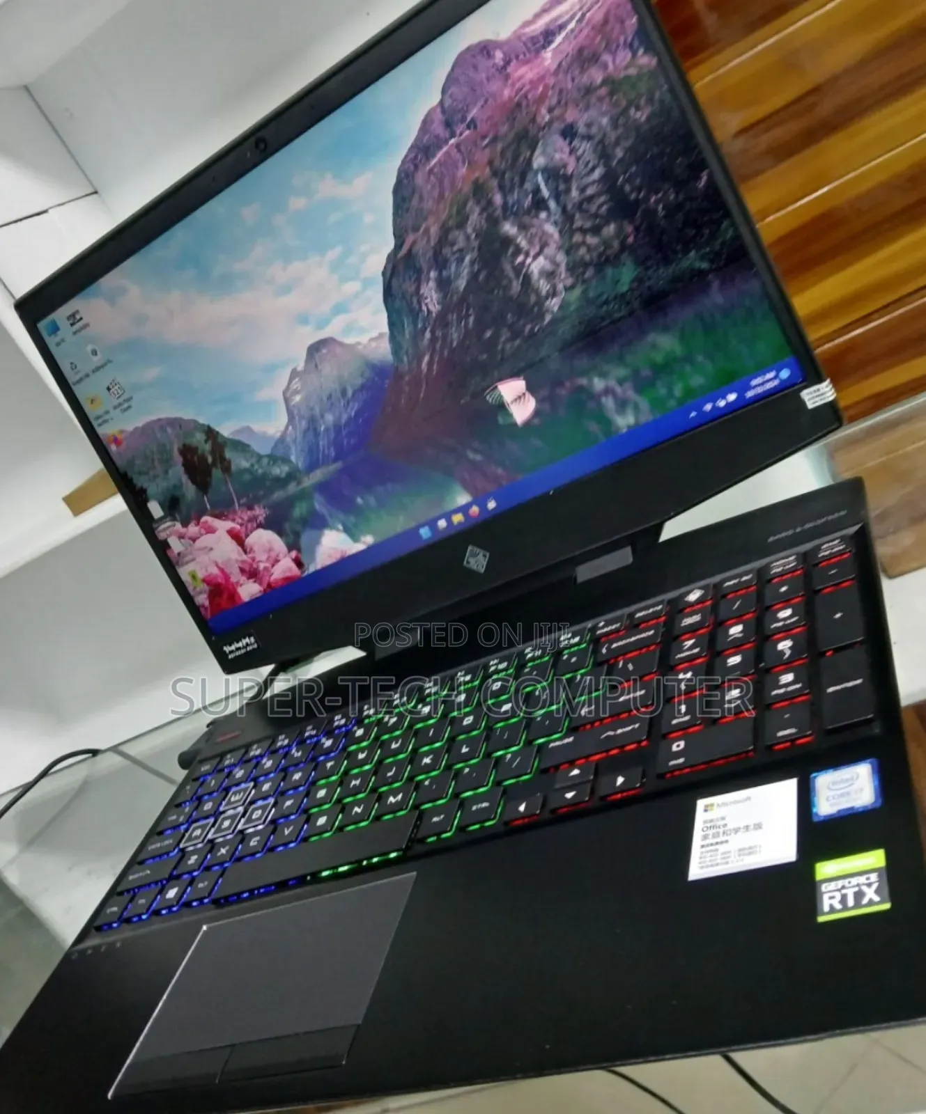 New Laptop HP Omen Pro 16GB Intel Core I7 SSD 512GB