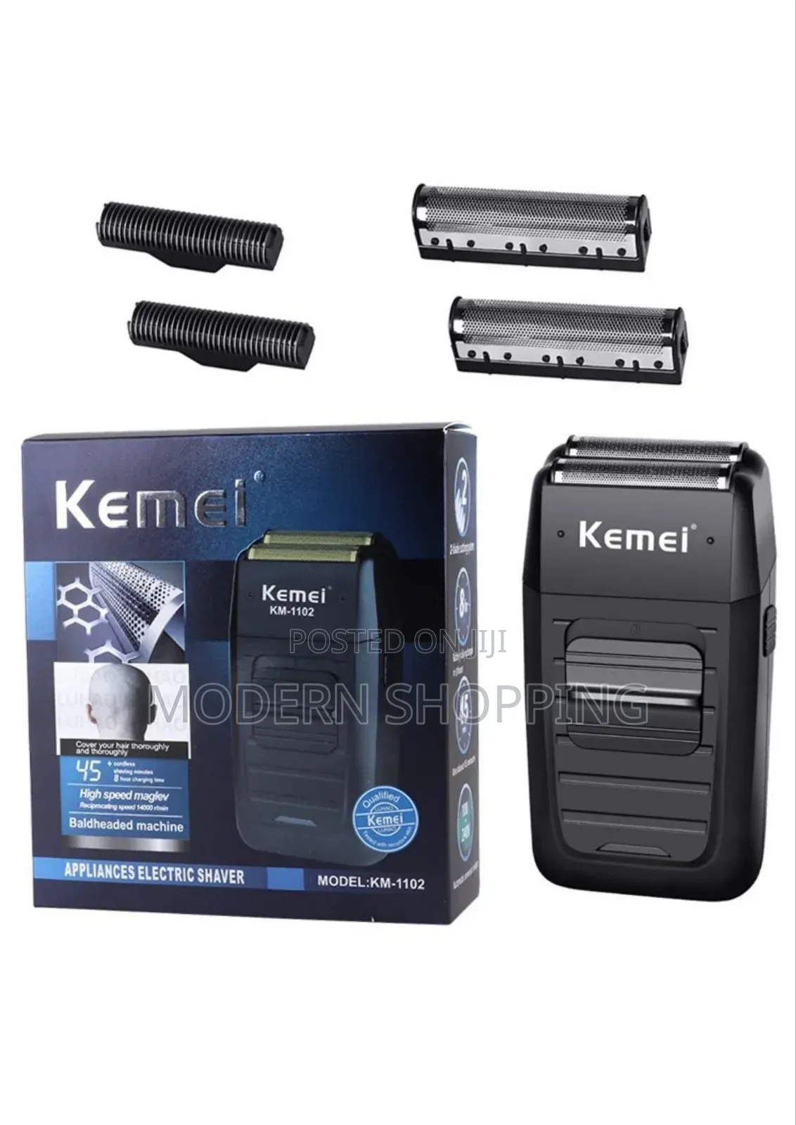 Kemei Rechargeable Electric Shaver