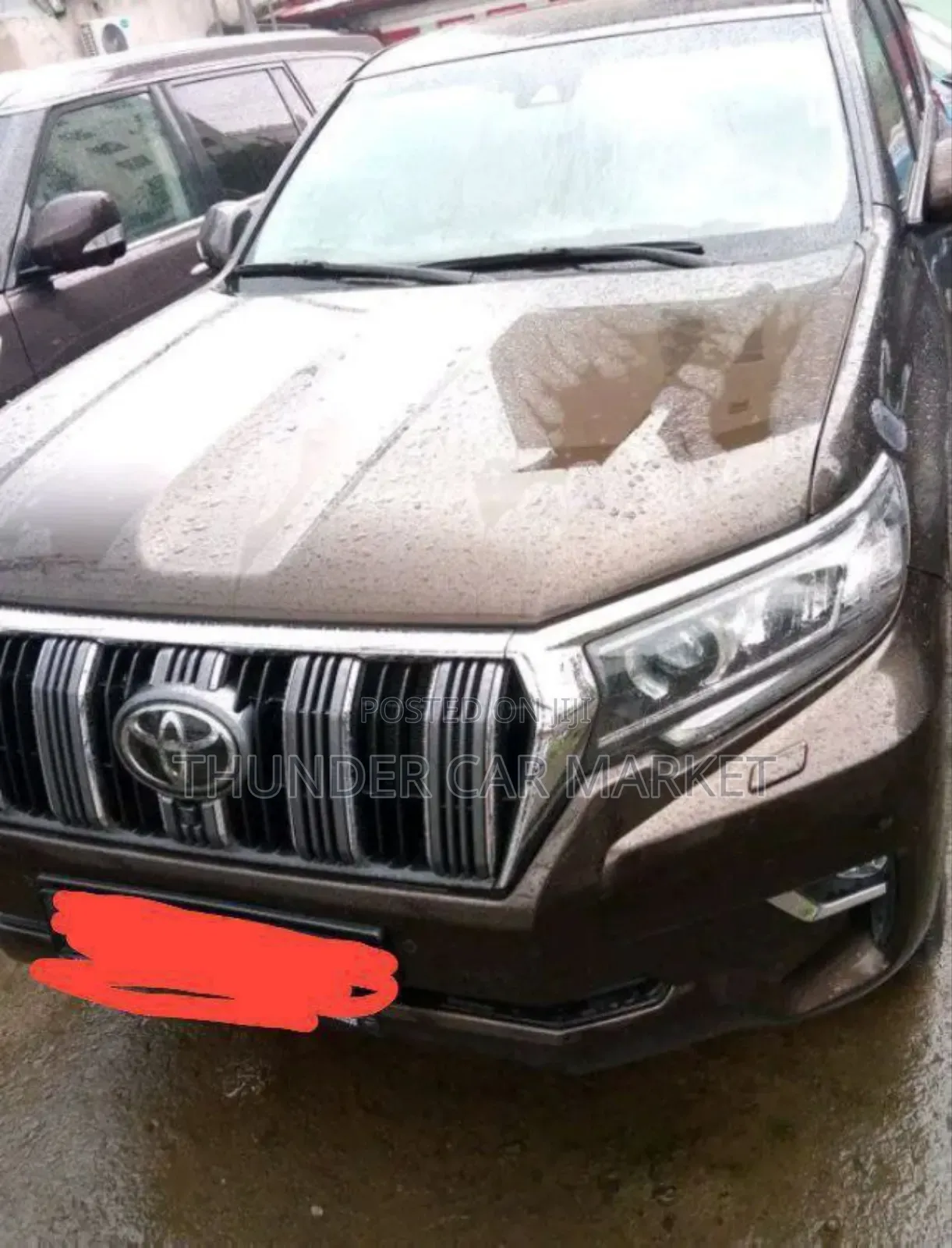 Toyota Land Cruiser Prado 2022 Burgundy