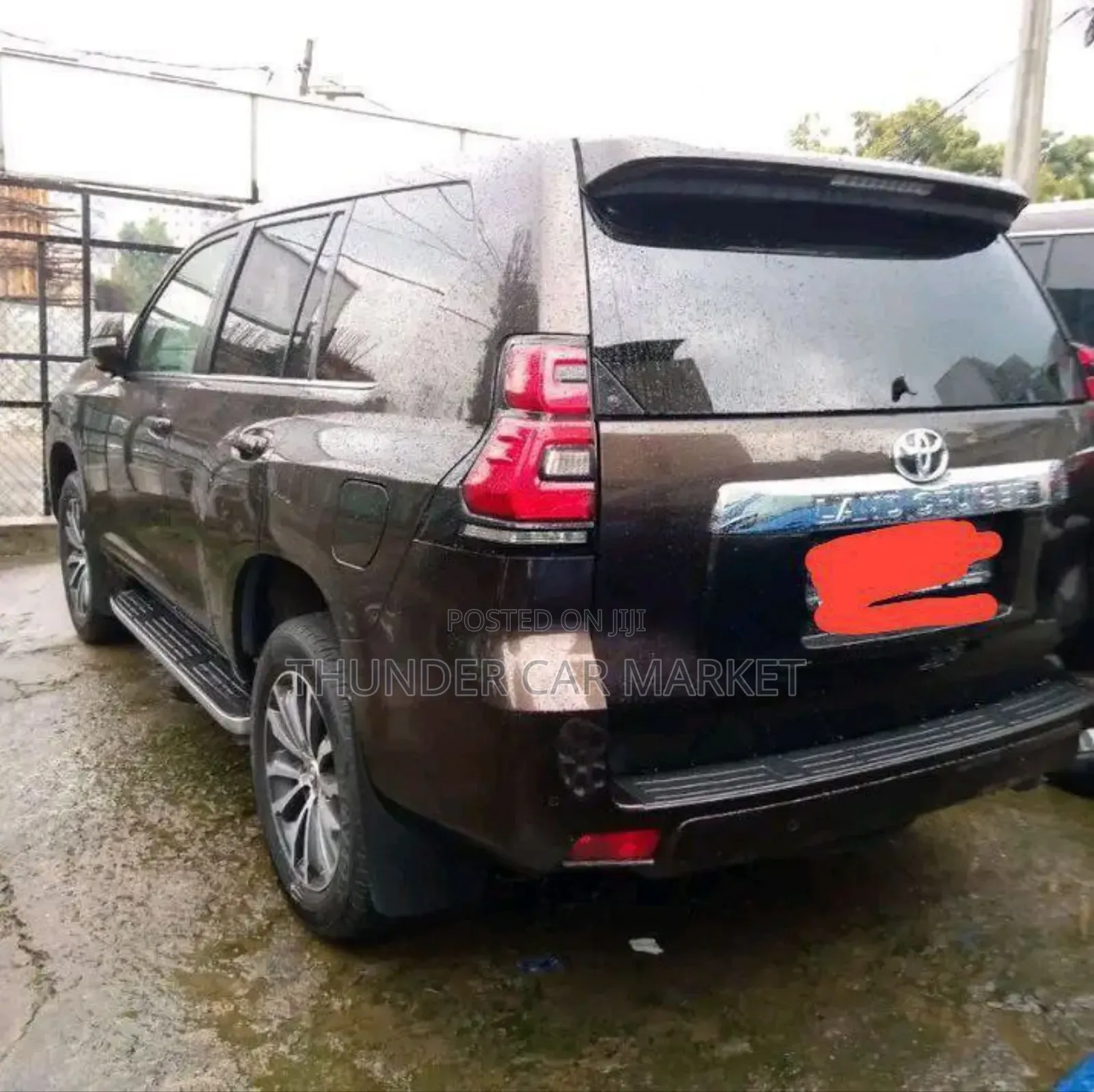 Toyota Land Cruiser Prado 2022 Burgundy