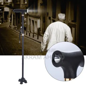Adjustable Walking Stick With Led Light