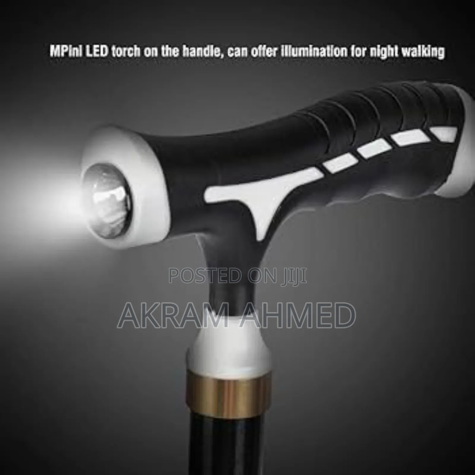 Adjustable Walking Stick With Led Light