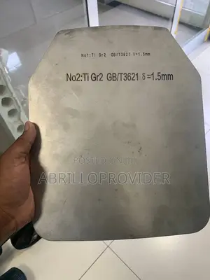 4mm X 100mm X 100mm Titanium Plate Ti Titan TC4 New Packed