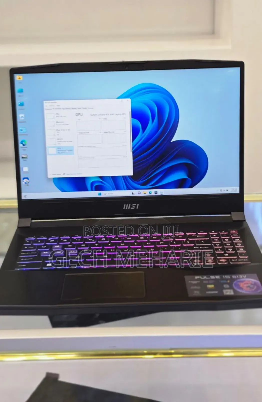 New Laptop MSI Pulse GL76 16GB Intel Core i9 SSD 1T