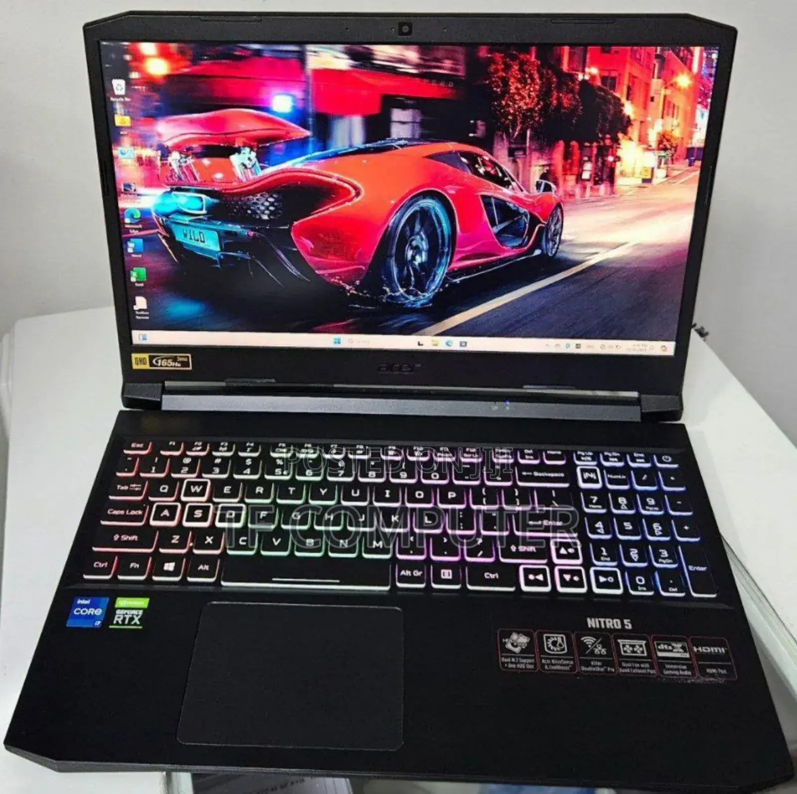 New Laptop Acer Nitro 5 16GB Intel Core I7 SSD 1T