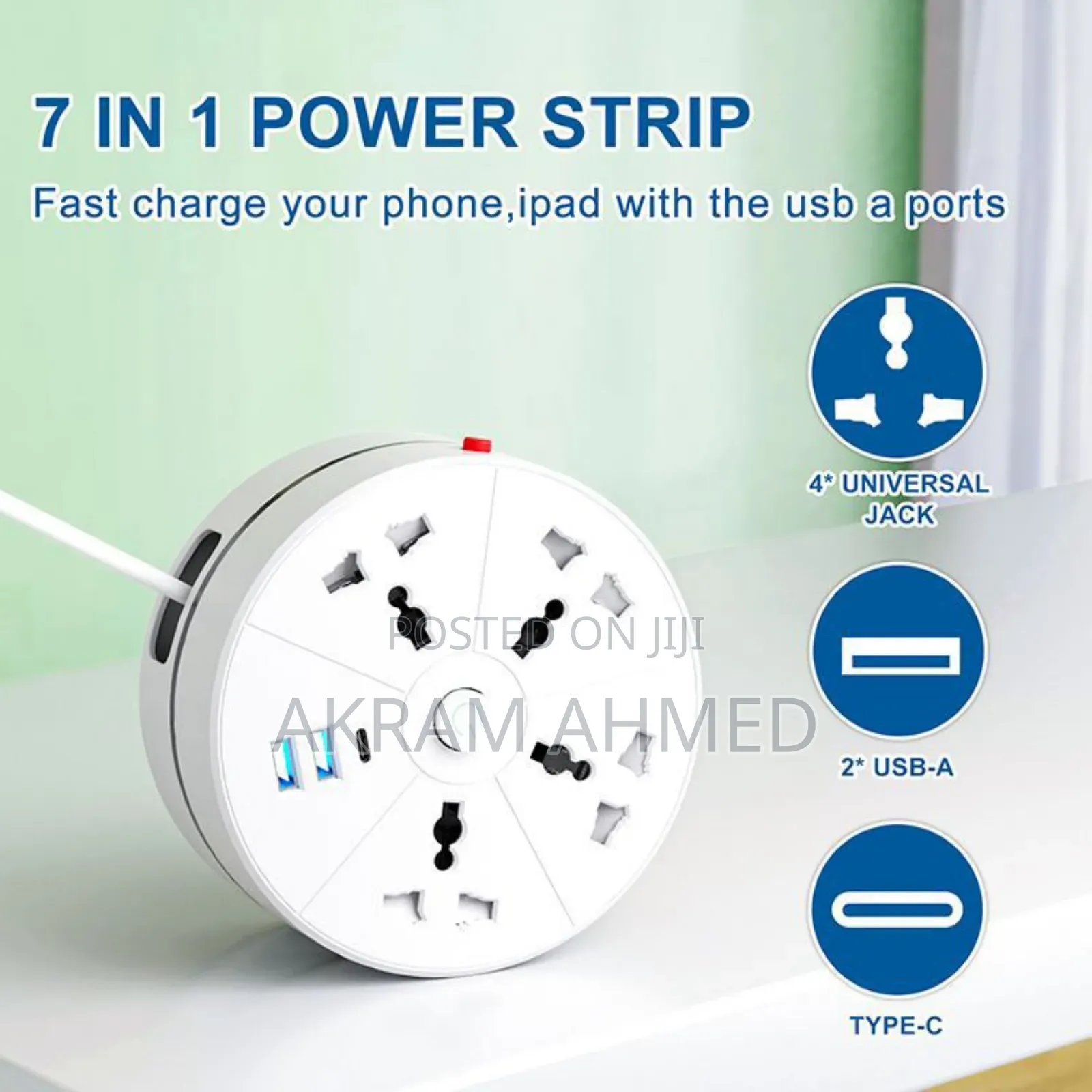 GELISTAR Power Strip Socket