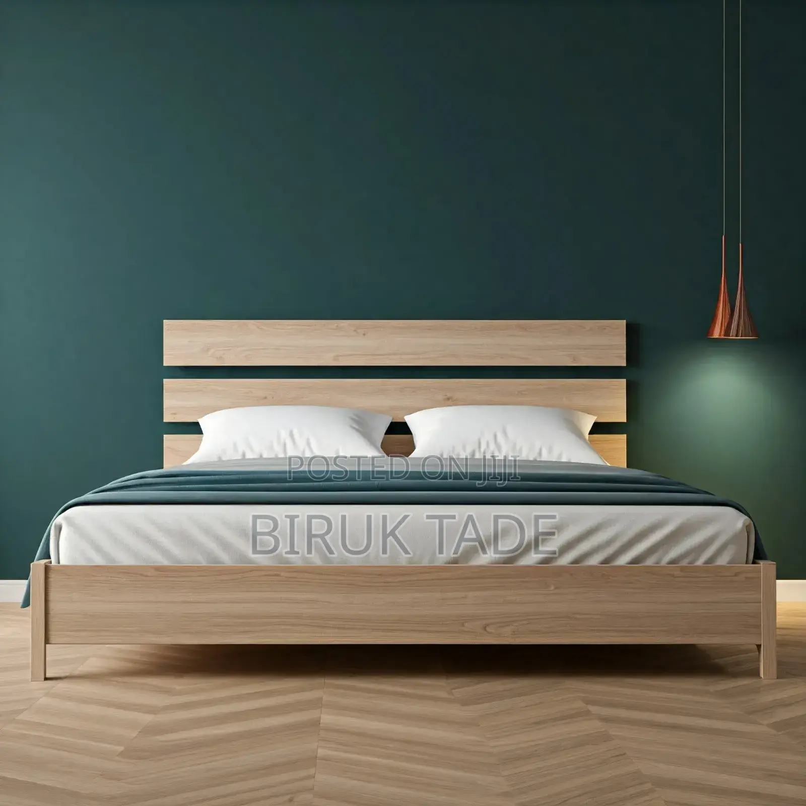 Laminated MDF 120cm Bed