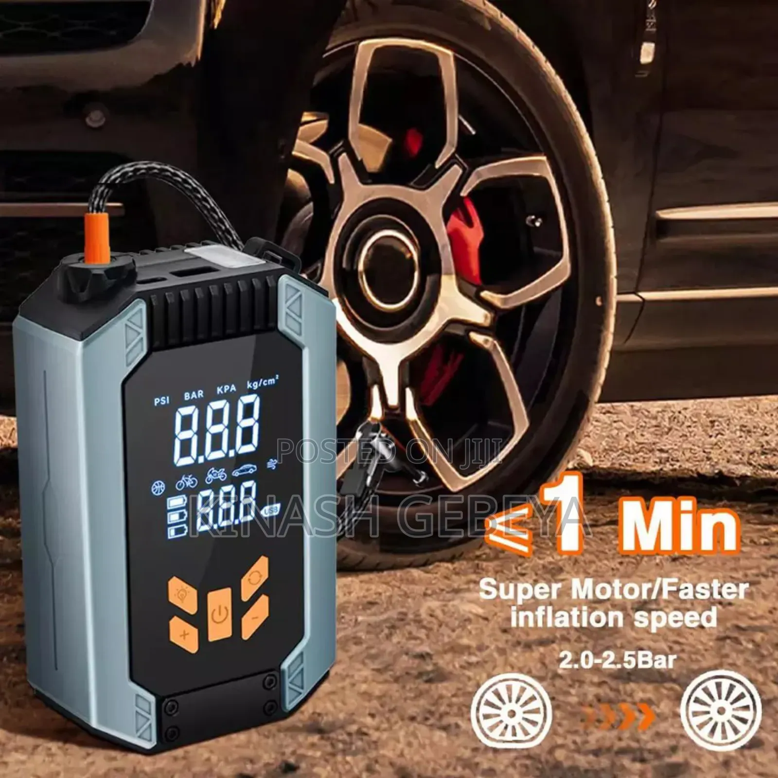 High Power Multifunctional Car Jump Starter