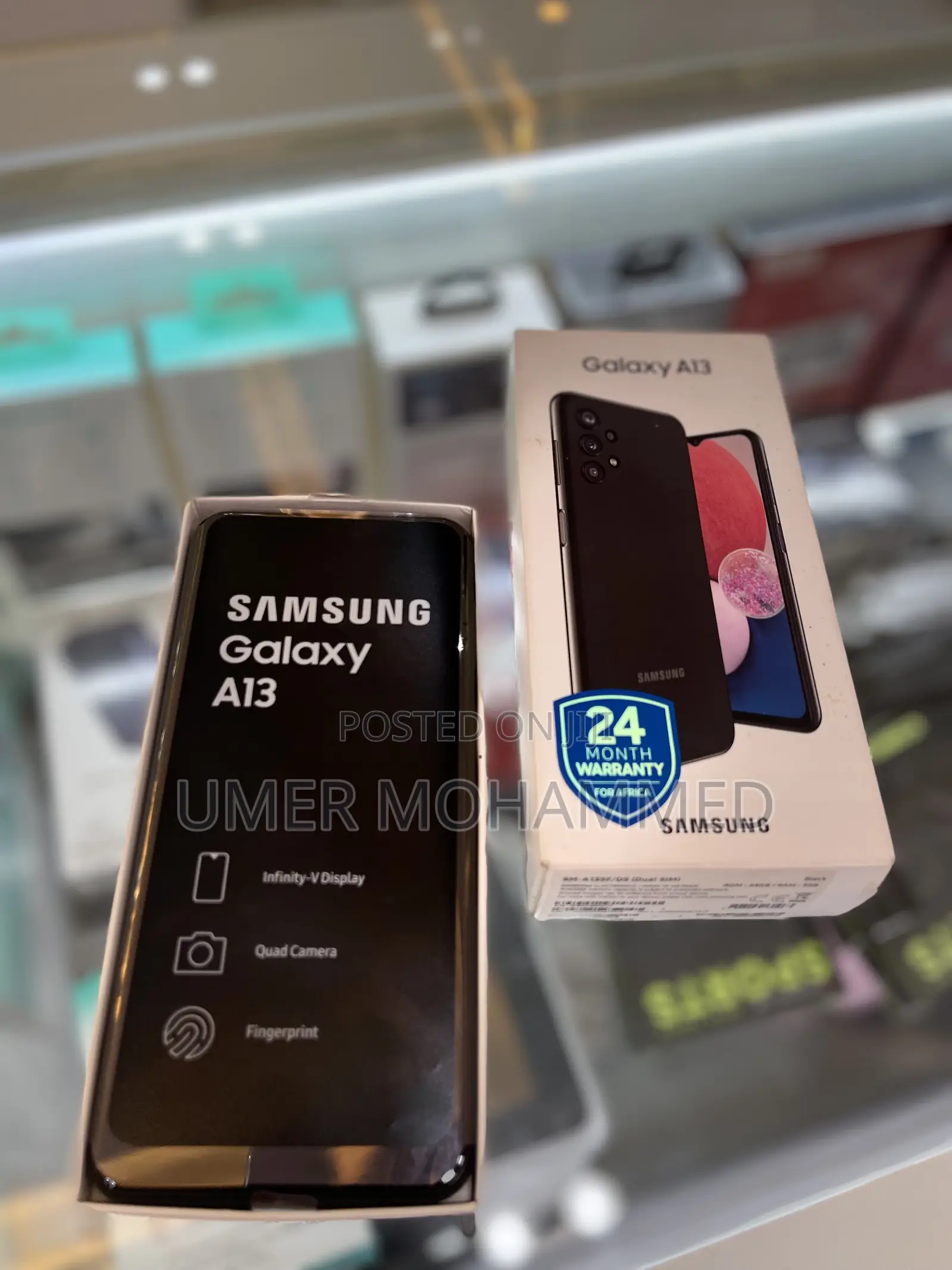 New Samsung Galaxy A13 64 GB Black