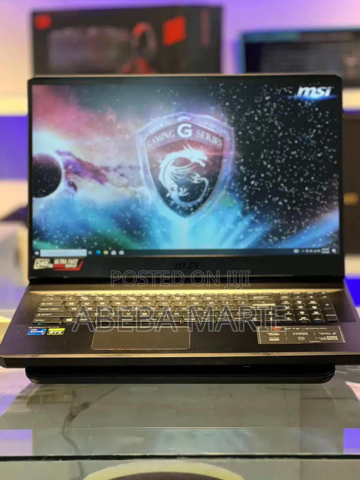New Laptop MSI GP75 Leopard 16GB Intel Core I7 SSD 1T
