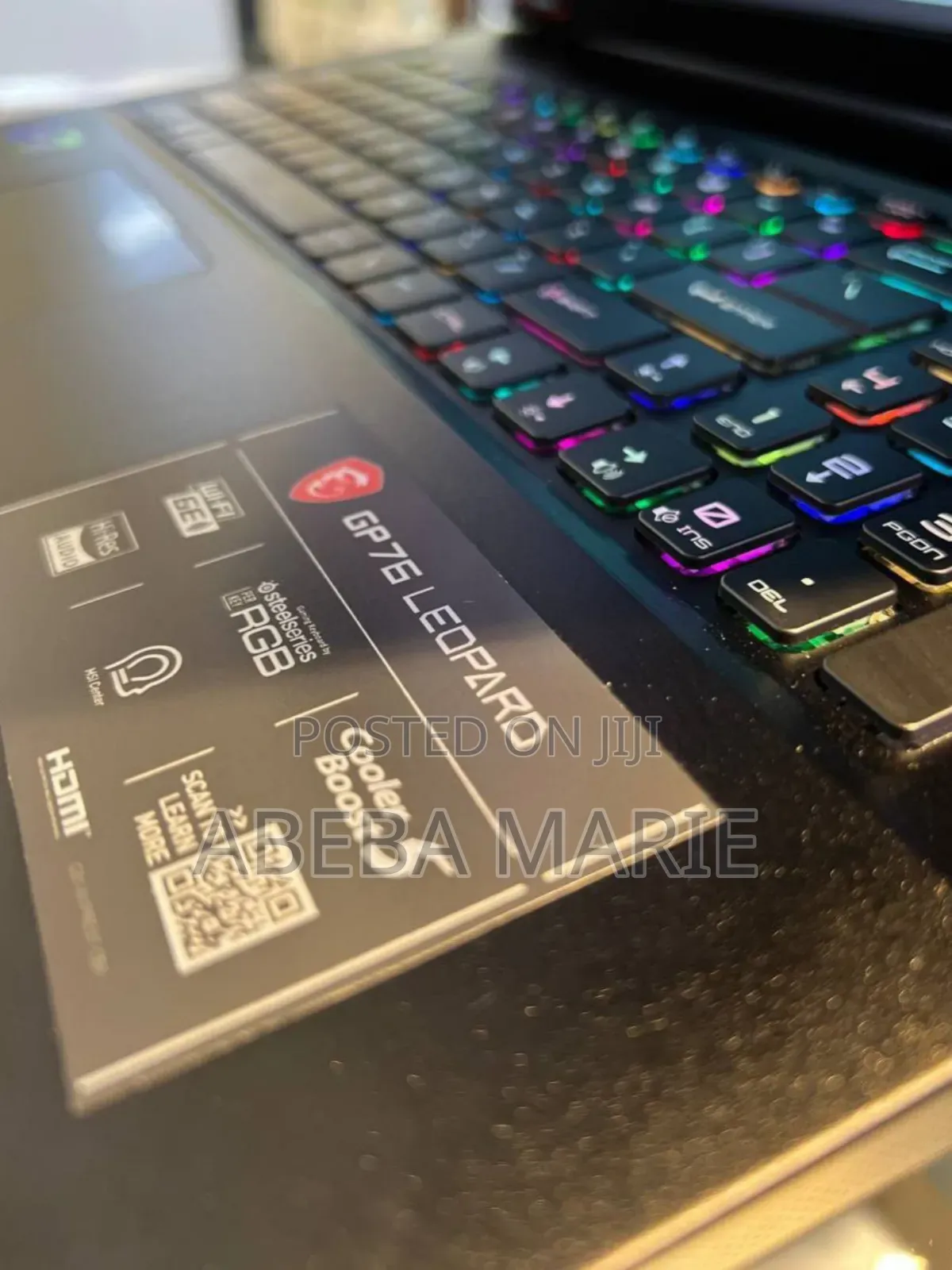 New Laptop MSI GP75 Leopard 16GB Intel Core I7 SSD 1T