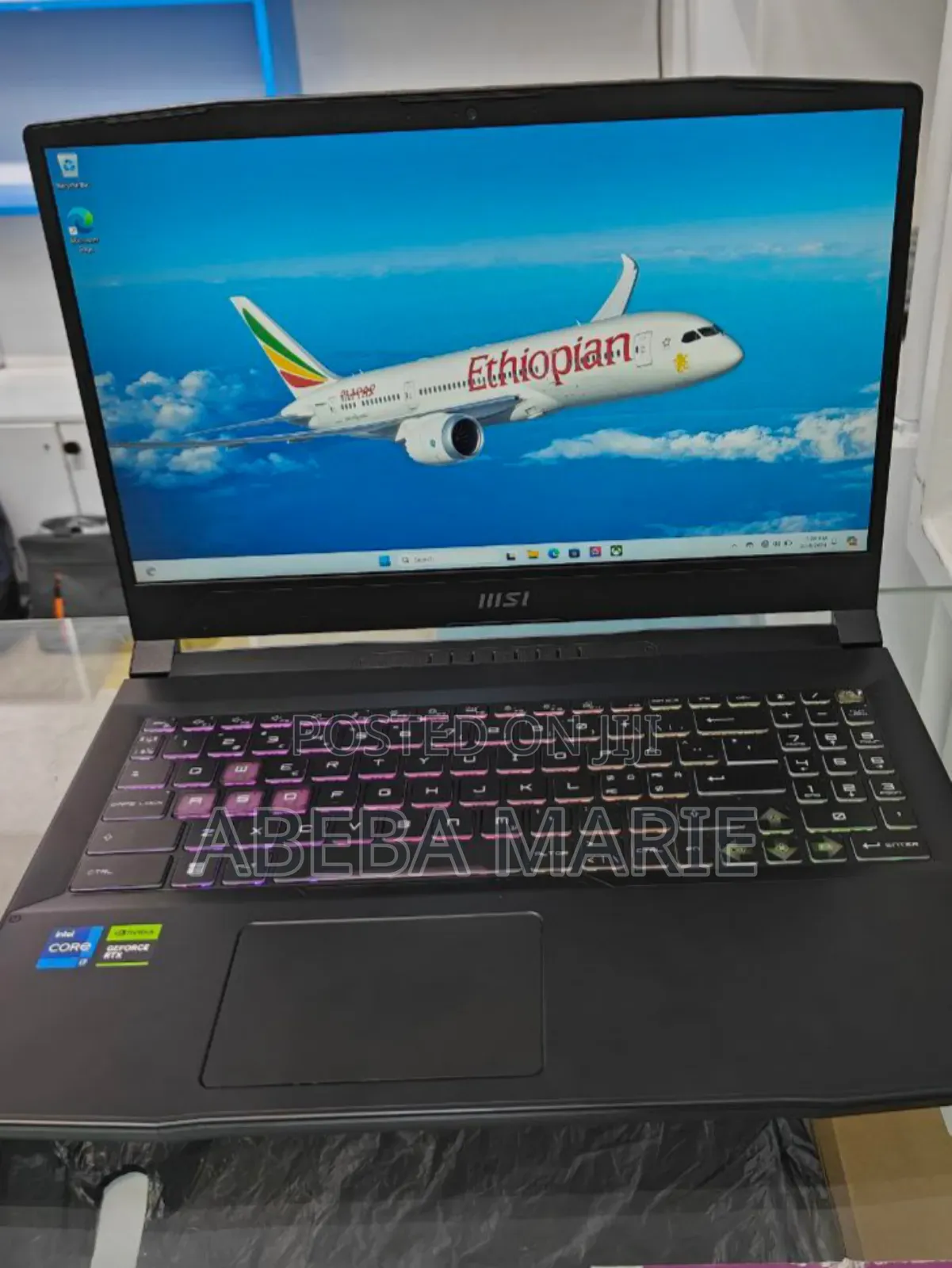 New Laptop MSI Pulse GL66 16GB Intel Core I7 SSD 512GB