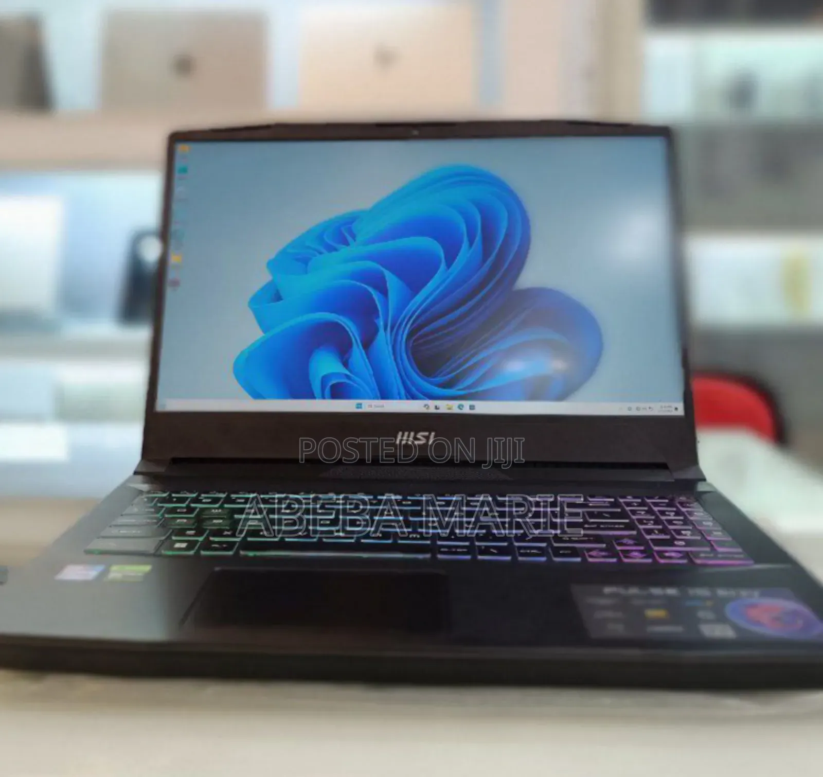 New Laptop MSI Pulse GL66 16GB Intel Core I7 SSD 512GB