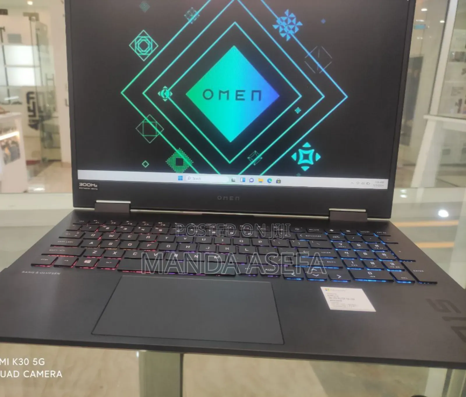 New Laptop HP Omen 15 16GB Intel Core I7 SSD 1T