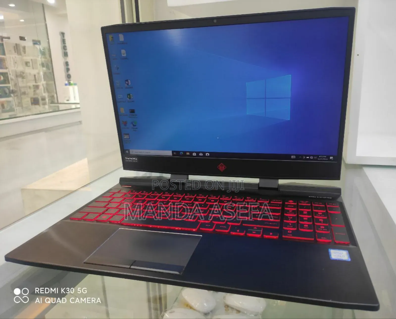 New Laptop HP Omen 15 16GB Intel Core I7 SSD 512GB
