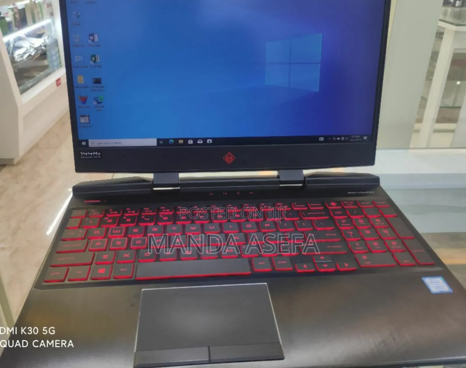 New Laptop HP Omen 15 16GB Intel Core I7 SSD 512GB