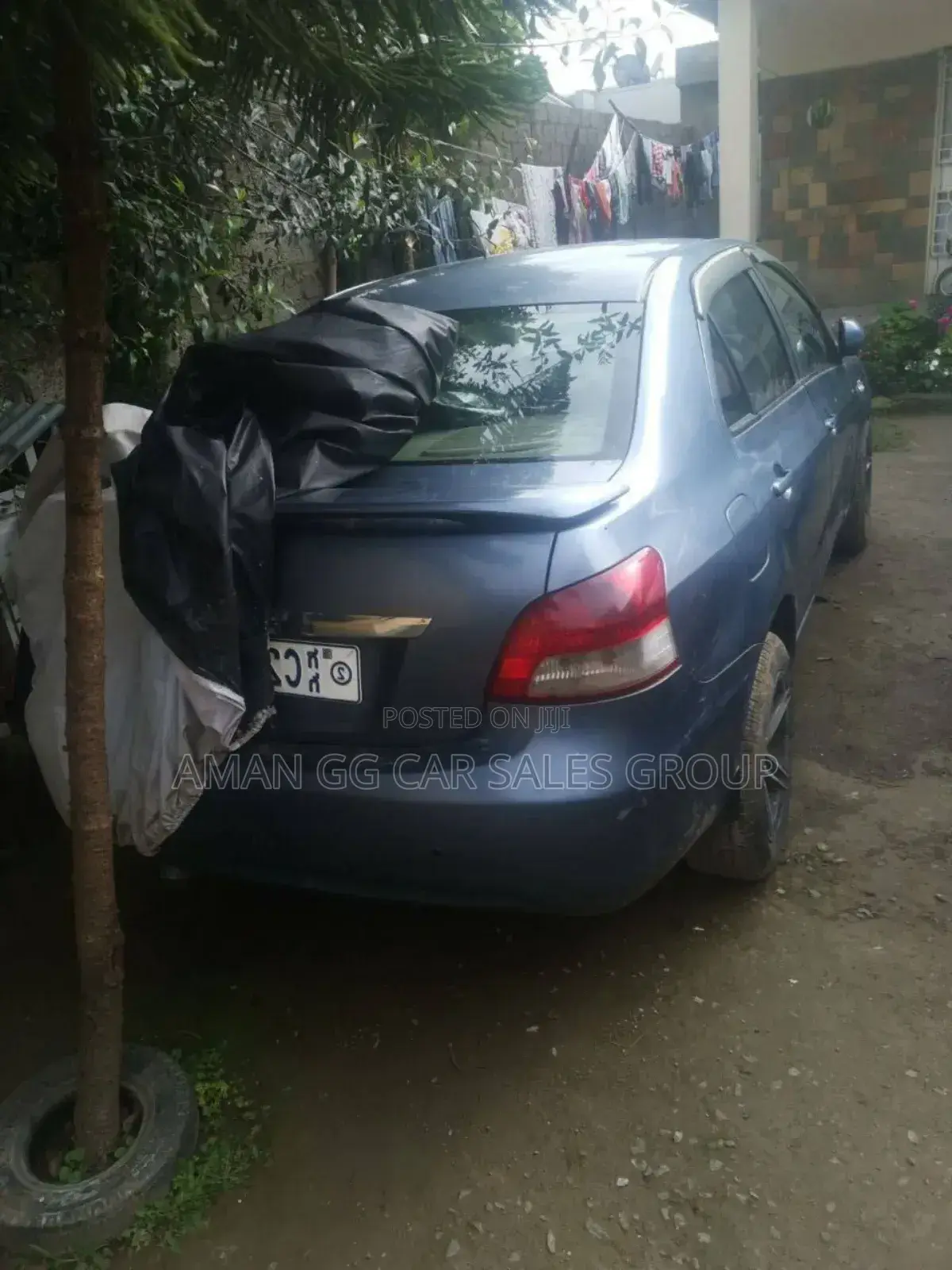 Toyota Yaris 2007 Gray